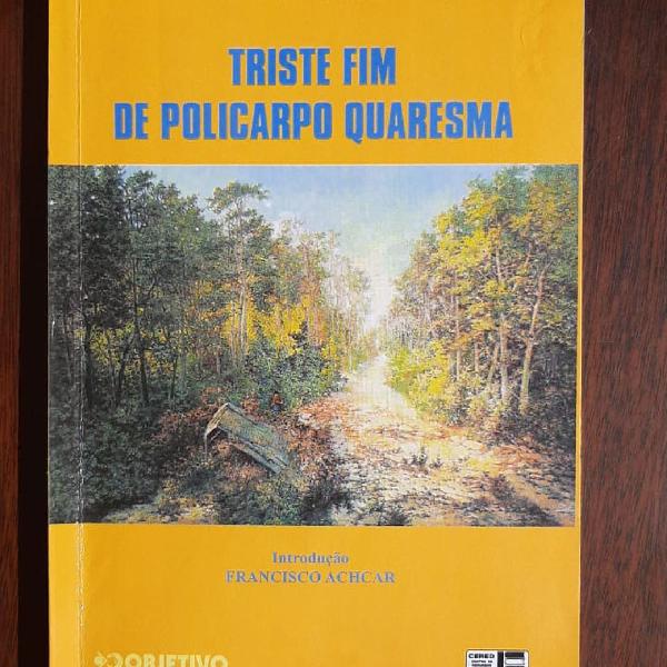 Livro Triste Fim de Policarpo Quaresma de Lima Barreto