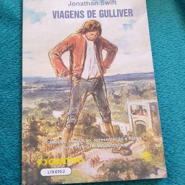 Livro Viagens de Gulliver - Com detalhe a caneta