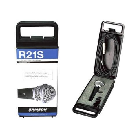 Microfone Dinâmico Samson R21S - Novo