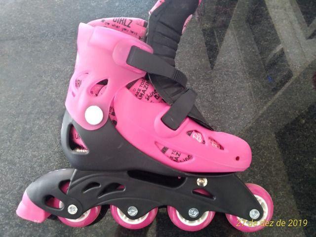 Patins (roller) da Barbie