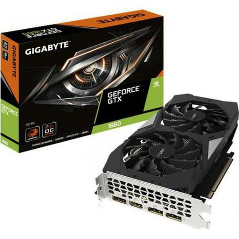 Placa de Vídeo Gigabyte NVIDIA GeForce GTX 1660 OC 6G,