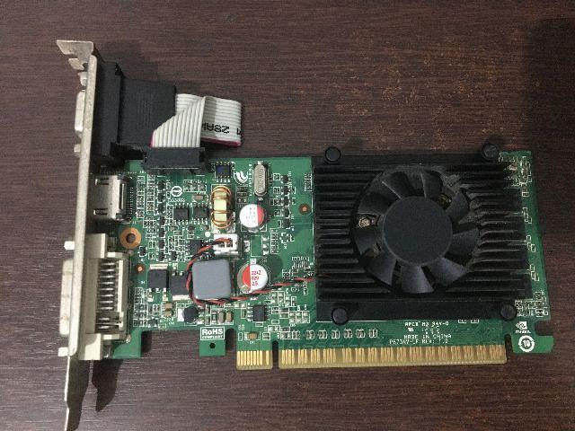 Placa de vídeo - Nvidia GeForce 8400GS (1GB / PCI-E) - Evga