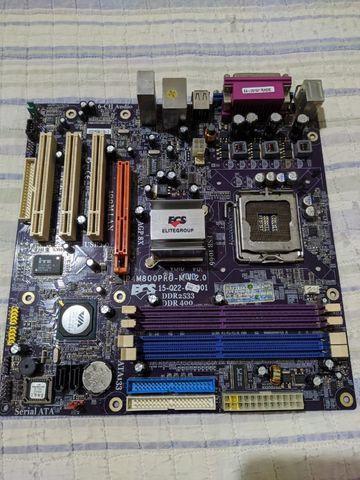 Placa-mãe Ecs P4M800PRO-M V2 Socket 775 DDR2