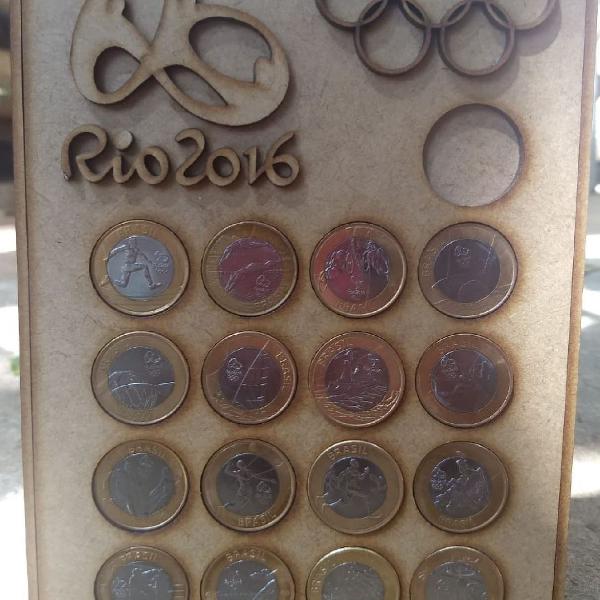 Porta moedas da paralimpíada Rio 2016
