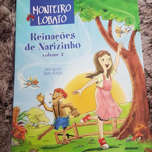 Reinações de Narizinho Volume 2 Monteiro Lobato