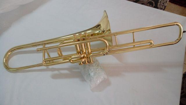 Trombone Curto Weril F671 Sib - NOVO-Aceito trocas/Parcelo
