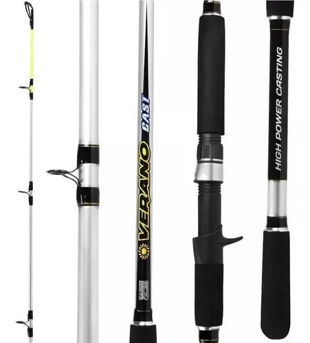 Vara Pesca Carretilha Verano 15-30lb Spin Vsr-702h 2,10m