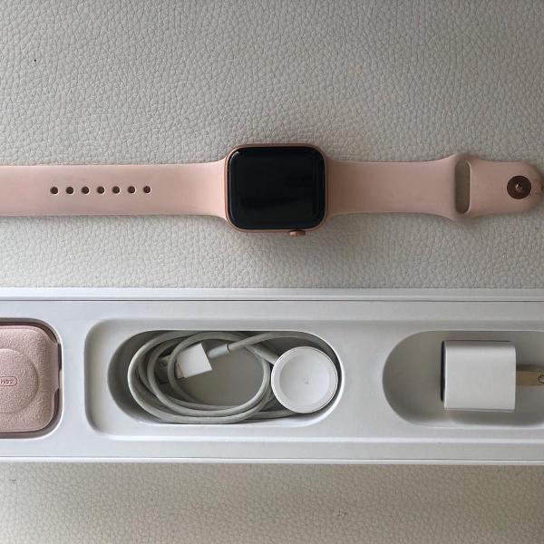 apple watch série 4 rose