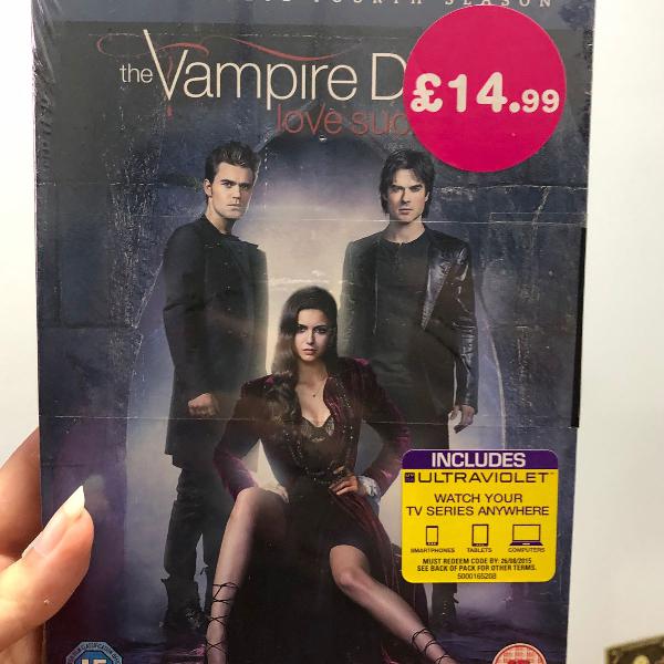 box 4 temporada the vampire diaries