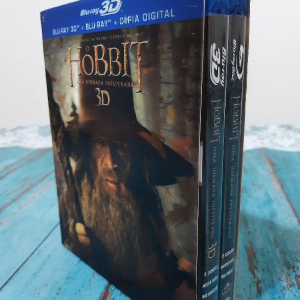box blu-ray o hobbit: uma aventura inesperada