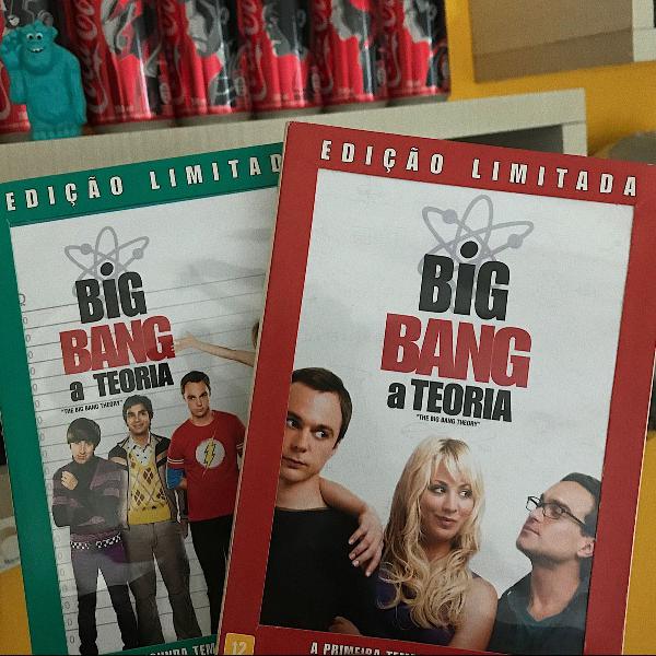box the big bang theory 1 e 2 temporada