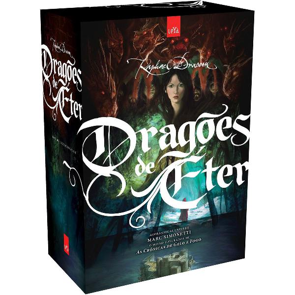 box trilogia dragões de éter - 3 volumes