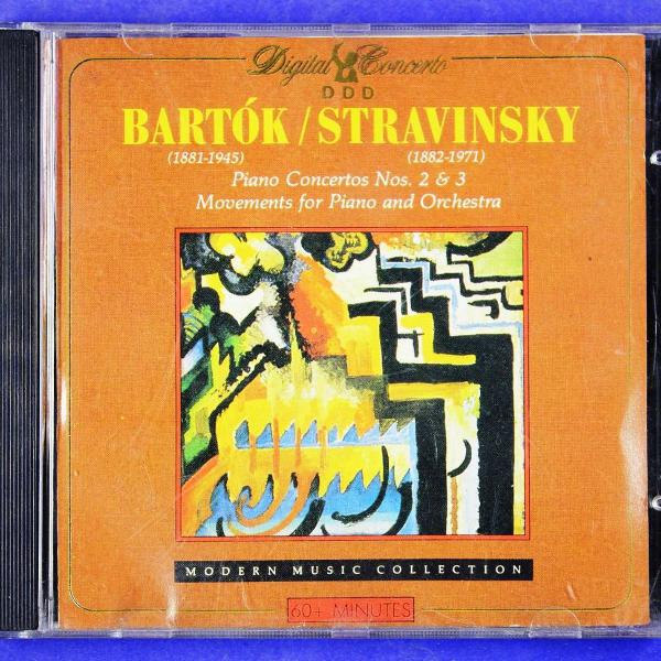 cd . bartok . piano concertos nºs 2 &amp; 3 . stravinsky .