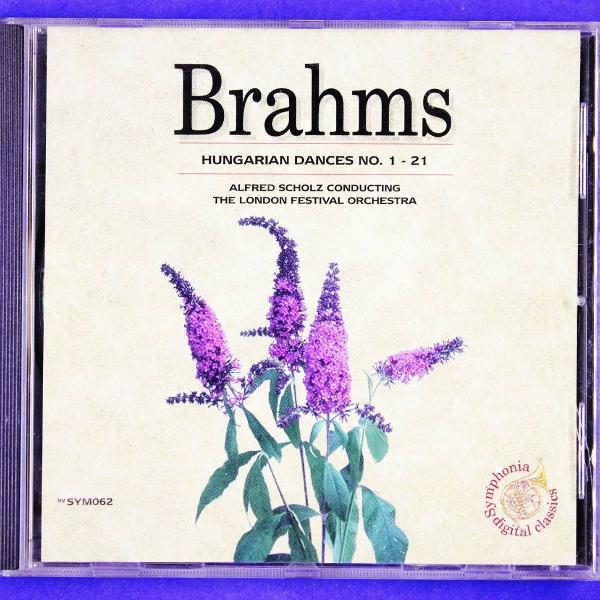 cd . brahms . hungarian dances nº 1 - 21 . alfred scholz