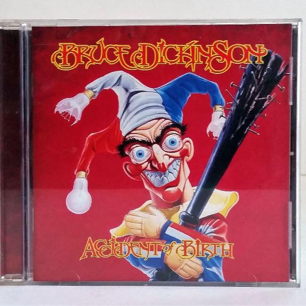 cd bruce dickinson accident of birth importado