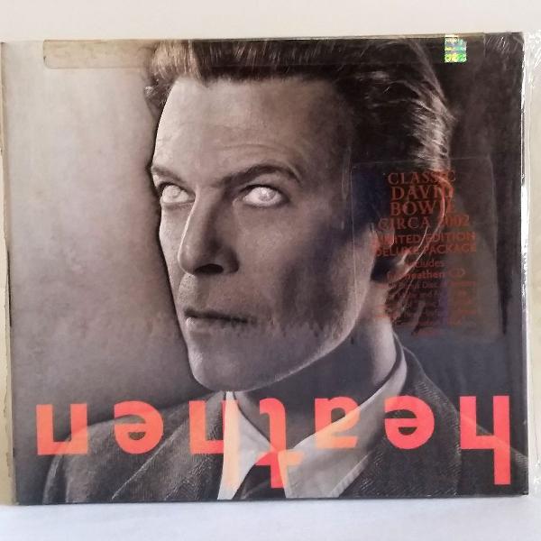 cd david bowie heathen + cd bonus limited edition importado