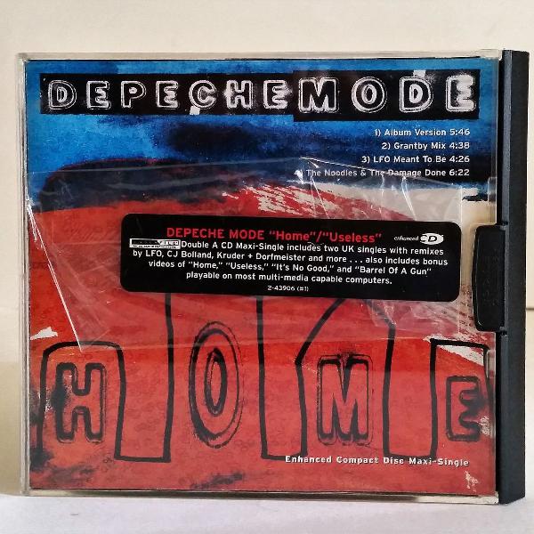 cd depeche mode home / useless + videos importado