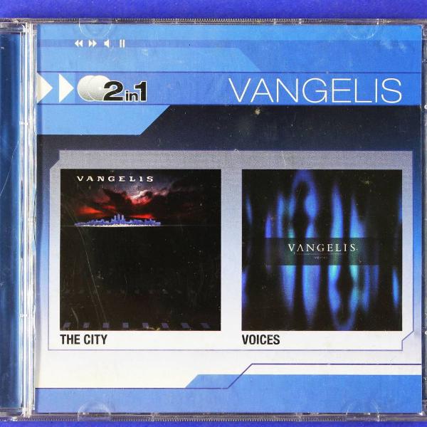 cd duplo . vangelis . 2 in 1 . the city - voices . 2008