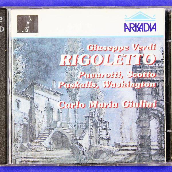 cd . giuseppe verdi . rigoletto . pavarotti scotto paskalis