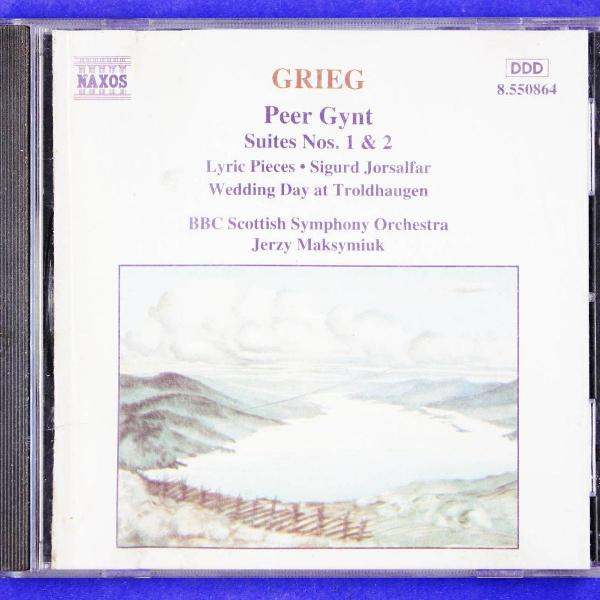 cd . grieg . peer gynt . suites nºs 1 &amp; 2 . bbc