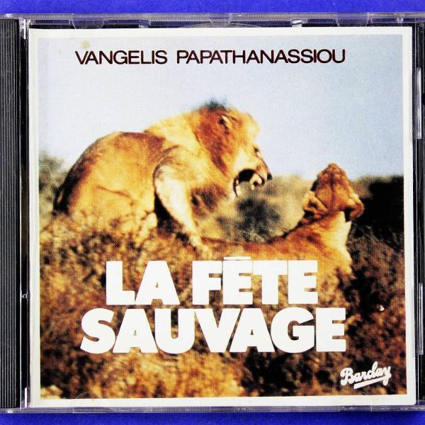 cd . la fete sauvage . vangelis papathanassiou 1990