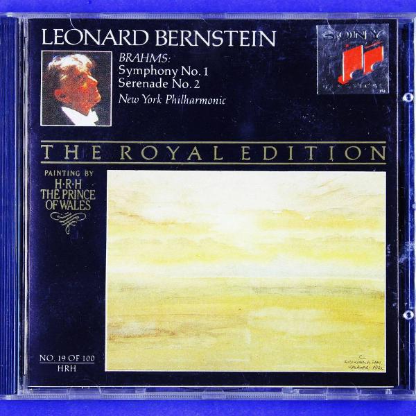 cd . leonard bernstein . brahms . symphony nº 1 . serenade