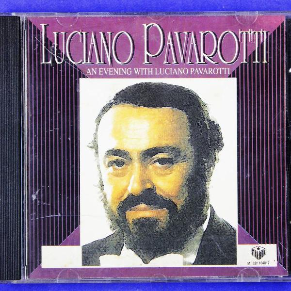 cd . luciano pavarotti . an evening with luciano pavarotti