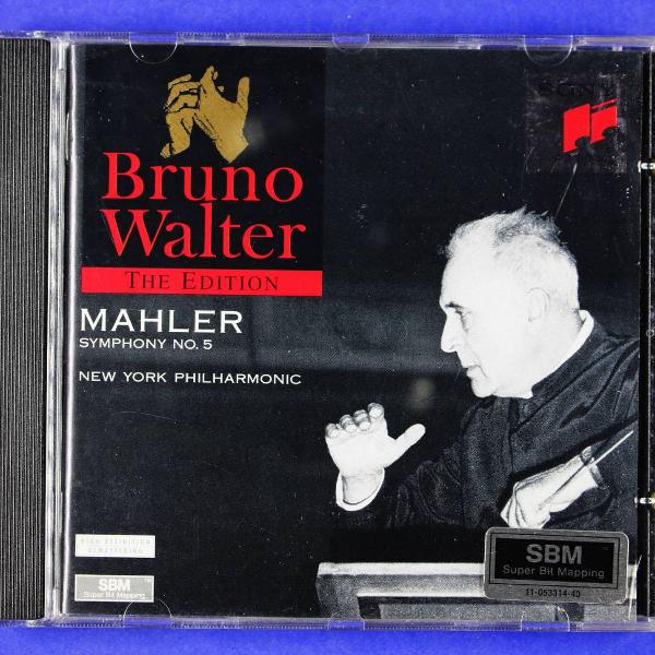 cd . mahler symphonie nº5 . bruno walter edition . new york