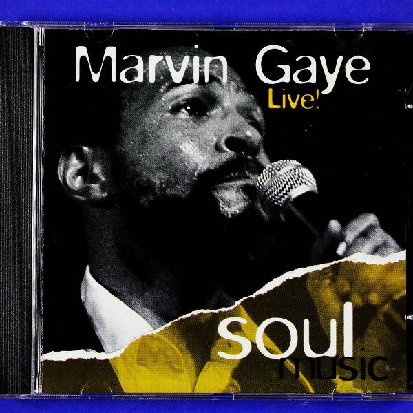 cd . marvin gaye . live! . soul music
