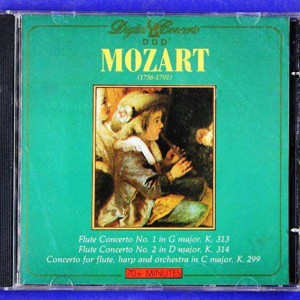 cd . mozart . flute concerto nº 1 in g major . flute