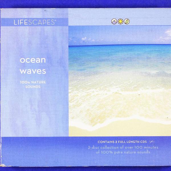 cd . ocean waves . 100% nature sounds . lifescapes