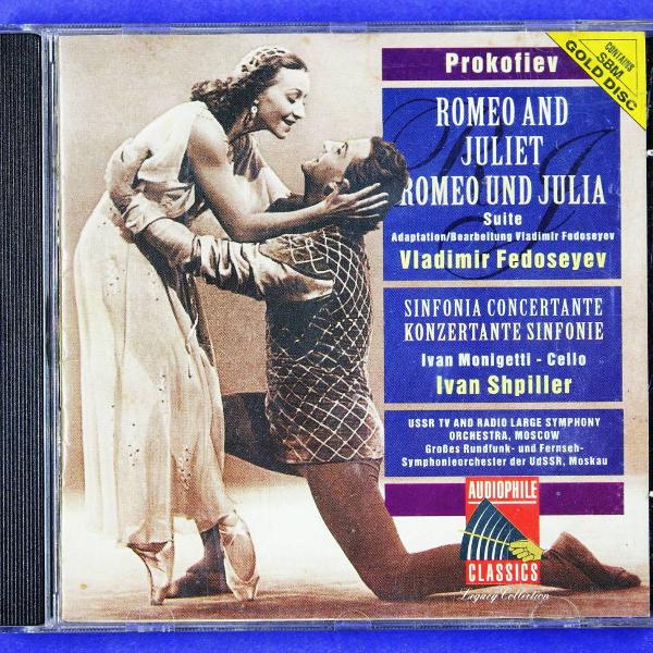 cd . prokofiev . romeo and juliet . vladimir fedoseyev .