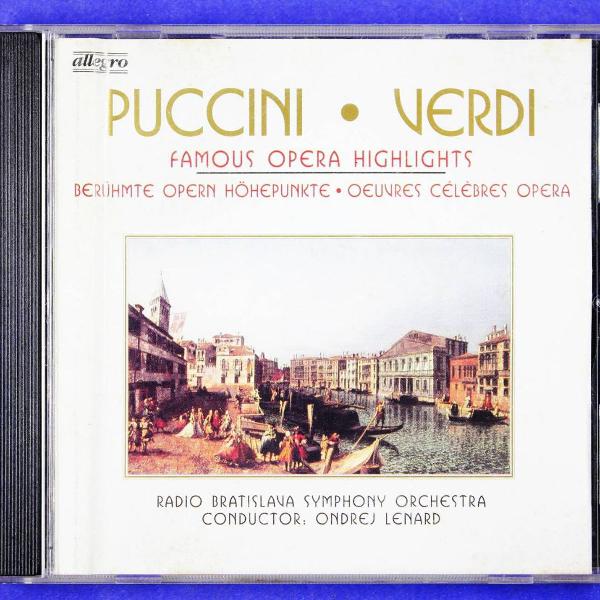 cd . puccini . verdi . famous opera highlights