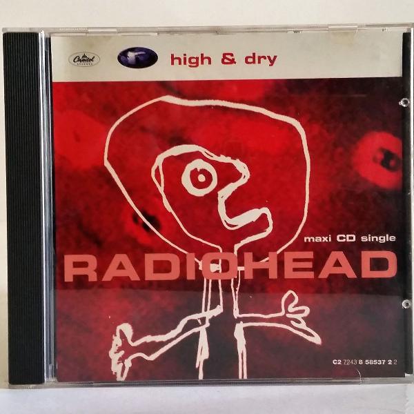 cd radiohead high &amp; dry importado