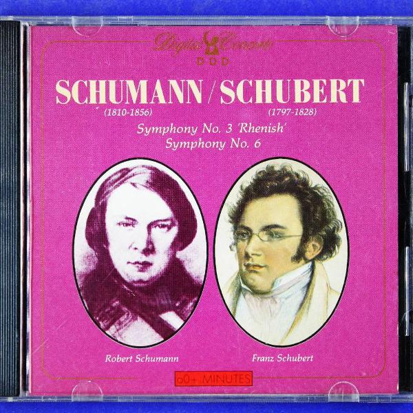 cd . schumann . symphony nº3 . rhenish . schubert .