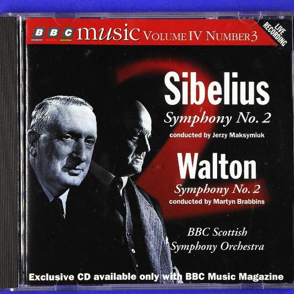 cd . sibelius . symphony nº2 . walton . symphony nº 2 .