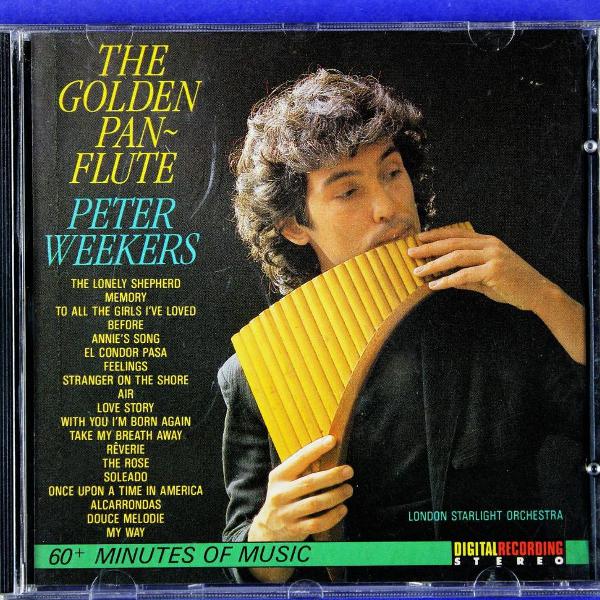 cd . the golden pan-flute . peter weekers . london starlight