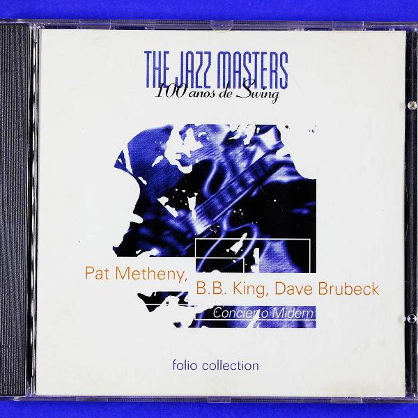 cd . the jazz masters . 100 anos de swing . pat metheny . b.
