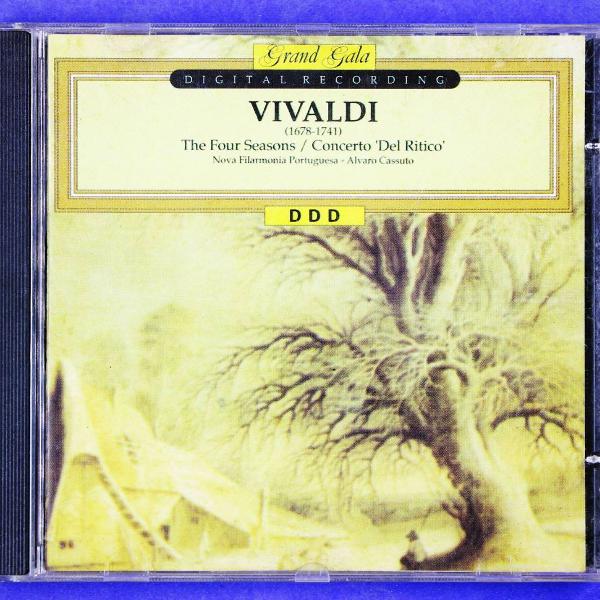 cd . vivaldi . the four seasons . concerto del ritico . nova