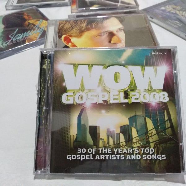 cd wow: gospel 2008 (duplo) semi novo