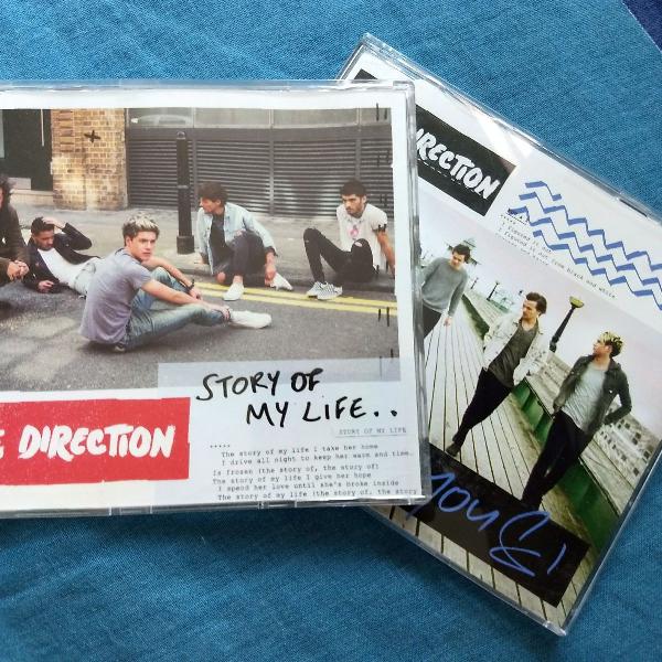 cds single one direction - importados