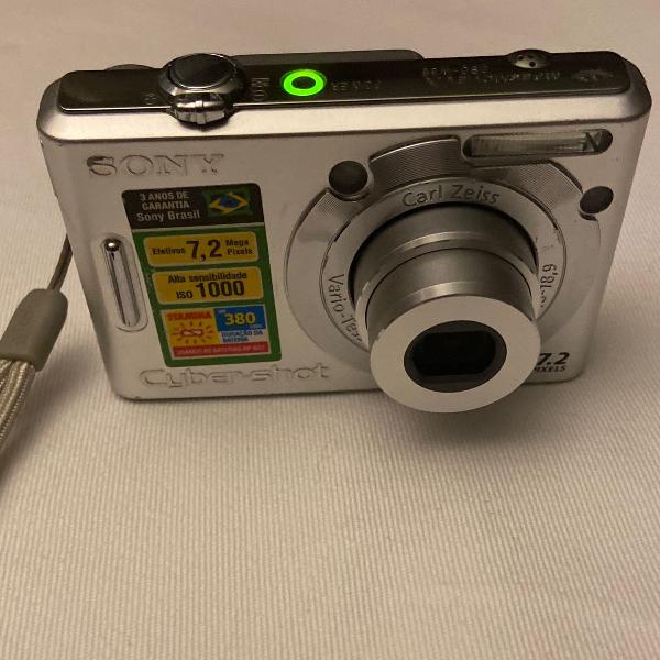 câmera sony cyber-shot dsc-w35 7.2mp