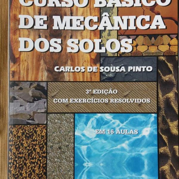 curso básico de mecânica dos solos 3° edição