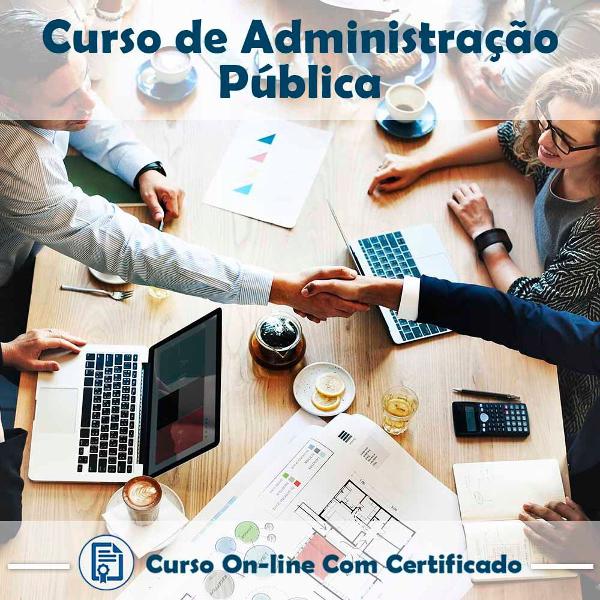 curso online de administração pública com certificado