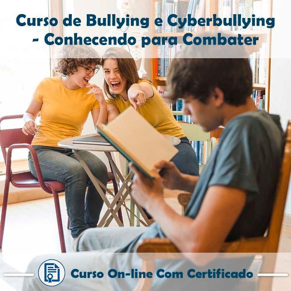 curso online de bullying e cyberbullying: conhecendo para