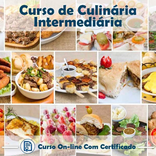 curso online de culinária intermediária com certificado