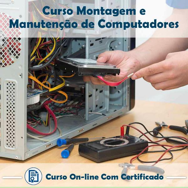 curso online de montagem e manutenção de computadores com