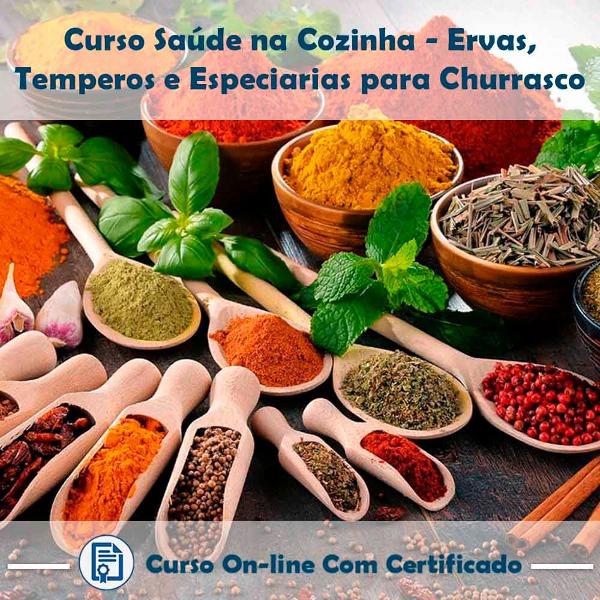 curso online de saúde na cozinha: temperos, especiarias e