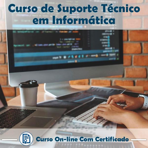 curso online de suporte técnico em informática com