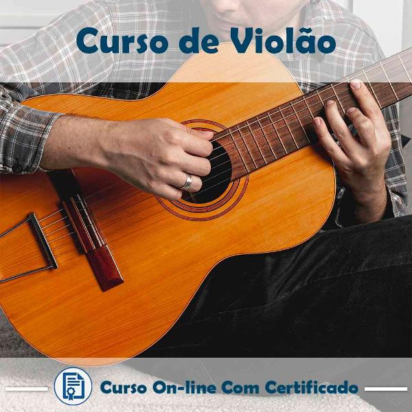 curso online de violão com certificado